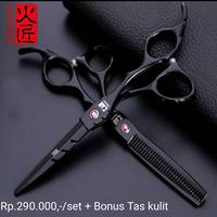 SEPASANG GUNTING POTONG RAMBUT KASHO ORIGINAL MADE IN JAPAN 