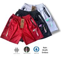 Aelus 100 dpt 3 Celana Pendek Dryfit Ermbos Zipper Waterproo