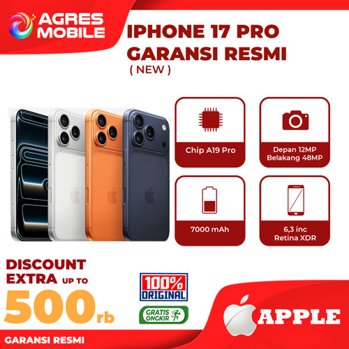 iP 17 Pro 256GB I 512GB Garansi Resmi