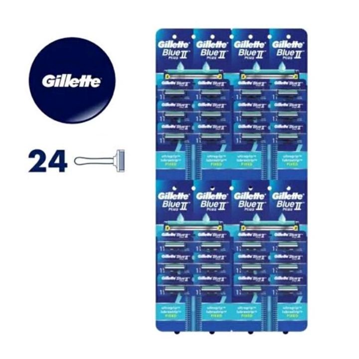 Gillette Pisau Cukur Goal Blue 2 ll plus Disposable Hangcard