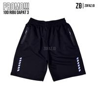 PROMO!!! 100 Ribu Dapat 3 Celana Olahraga/Cekana Running/ Celana Fitnes GYM Saku