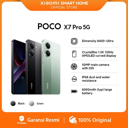 POCO X7 Pro 5G | Dimensity 8400-Ultra | 6000mAh (typ) battery with 90W HyperChar