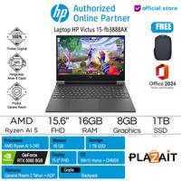 Laptop HP Victus 15-fb3888AX Ryzen AI 5-340 16GB 1TB SSD RTX5060 8GB 15.6″ FHD W