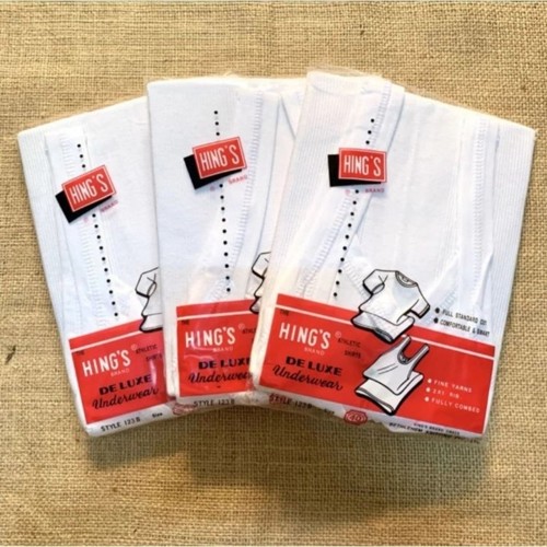 ( 3pcs ) Singlet Hing's | Pakaian Dalam Pria | Kaos Dalam Pria | Singlet Pria - 