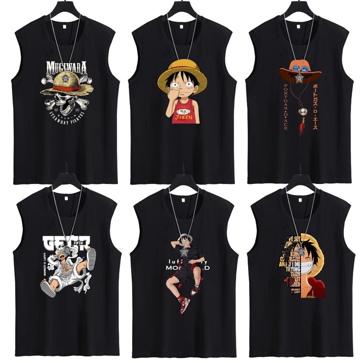 PAKET ISI 4 BAJU 4 WARNA 4 MOTIF KAOS DALAM SINGLET PRIA TANKTOP PRIA LEKBONG PR