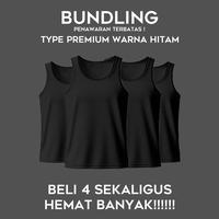 [4 Pcs Lebih Murah] SWAN SHOGUNAVO Kaos Singlet Pria Swan Brand - Type 100% Katu