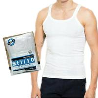 GROSIR ( 12 PCS ) Kaos dalam pria Singlet pria katun