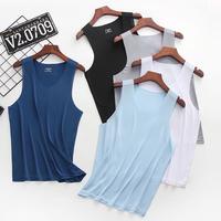 PAKET HEMAT 5 pcs Kaos Singlet Pria Ice Silk Tank Top Pria Singlet Pria Dewasa K