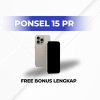 Ponsel Pintar 15 Pr 128gb free bonus