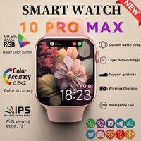 Official Smartwatch 10 Pro Max 100%baruOriginal Mendukung operasi gerakanwith 2.