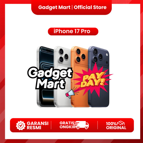 APPLE iPHONE 17 PRO (256GB / 512GB / 1TB) Garansi Resmi Original 100%
