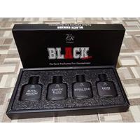 Boyroses Black Series 30ml BPOM - Box Isi 4 Botol, Perfume Pria  Wangi Maskulin 