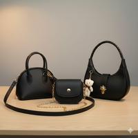 3 pcs Tas Selempang Wanita Shoulderbag Fashion Terbaru Kekin