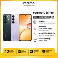 realme C85 Pro 8GB+256GB NFC | 7000 mAh Battery | IP69 Pro Tahan Air | 120Hz Scr