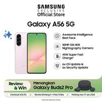 [FLASH SALE] Samsung Galaxy A56 5G 8/256GB Awesome Pink | HP Android Terbaru | D