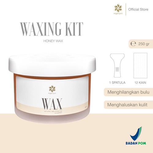 Sugarpot Pure Honey Sugar Waxing Kit 250 gr