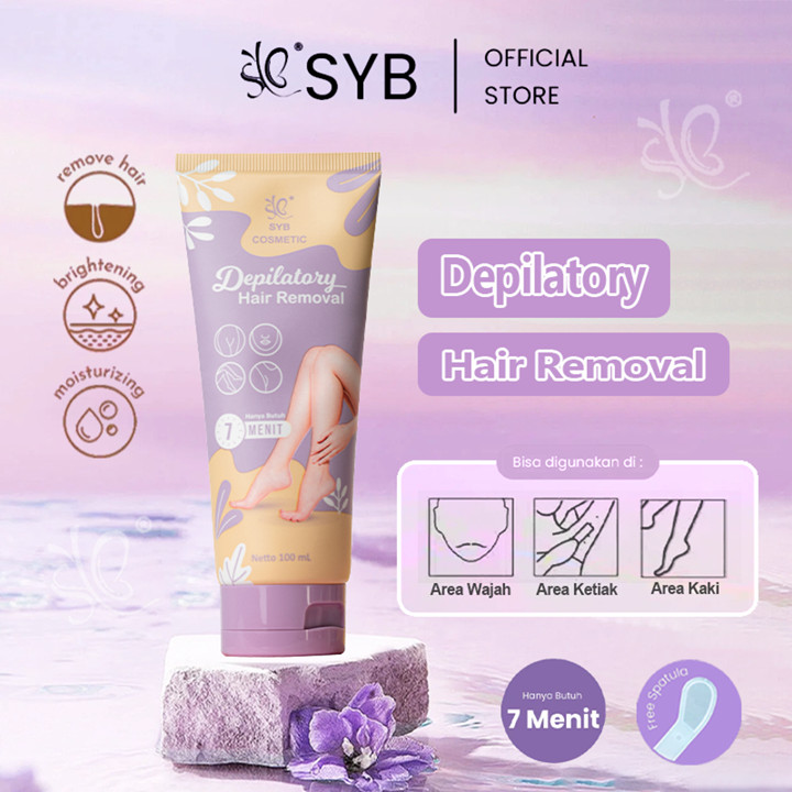 NEW SYB Cream Penghilang Bulu Hair ketiakHair 100ML Penghilangan Bulu Ketiak, Pa
