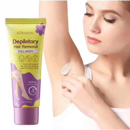 Kormesic  Hair Removal Cream Perontok bulu miss v bpom Cream Penghilang Bulu Ket