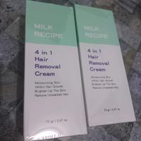 Bundling isi 2 Milk Recipe 4in1 Hair Removal Cream