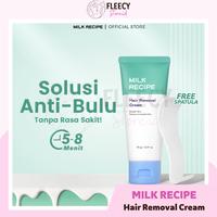 MILK RECIPE Hair Removal Cream | Perontok Bulu - Mencerahkan