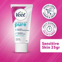 Veet Hair Removal Cream Sensitive Aloe Vera Extract 25gr Kri