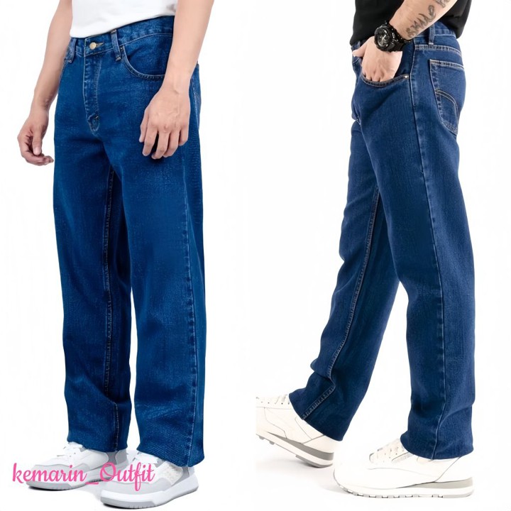 Celana Jeans Pria Reguler Denim Standar Nyaman Dipakai