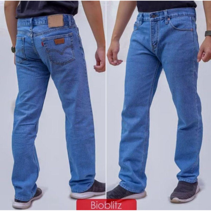 CELANA JEANS PANJANG PRIA CELANA JEANS STANDART JEANS REGULAR PRIA BASIC CELANA 