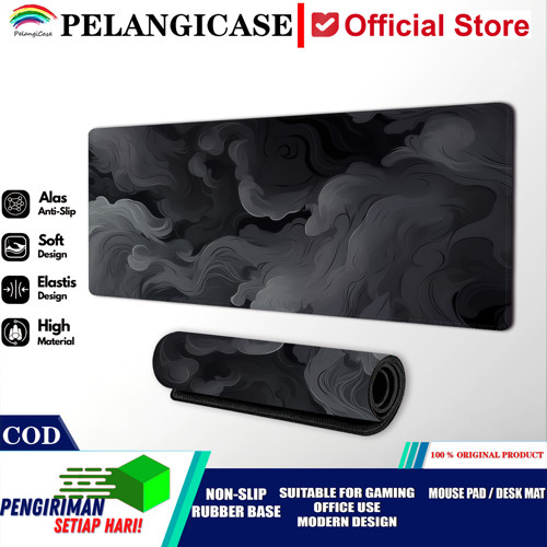 PELANGICASE Professional E-Sports Mouse Pad Extra Large Computer Keyboard Pad Laptop Anti-Slip Mouse Pad Thickened Locking Edge Mouse Pad Aesthetic 80cmX30cm