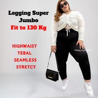Legging HW Super Jumbo Muat BB 80-130KG / Legging Plus Size 