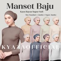 KYAZA OFFICIAL - KATALOK 1 Manset Baju Kaos Rayon Premium Ba