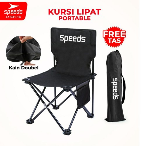 SPEEDS Kursi Lipat Outdoor Portable Kursi Camping Folding Ch