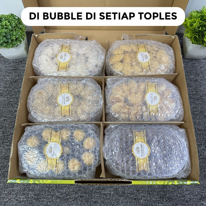 Ngoenyah Rasa - Paket Kue Lebaran Hampers Kue Lebaran Nastar Putri Salju Cokelat Kastangel 9