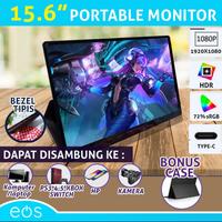 Portable Monitor 15.6 Inch LCD USB-C HDMI | FHD 1080p HDR BO
