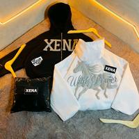 XENA | HODDIE BOXY DOUBLE ZIPPER THE WILD POWER HORSE GLITTE