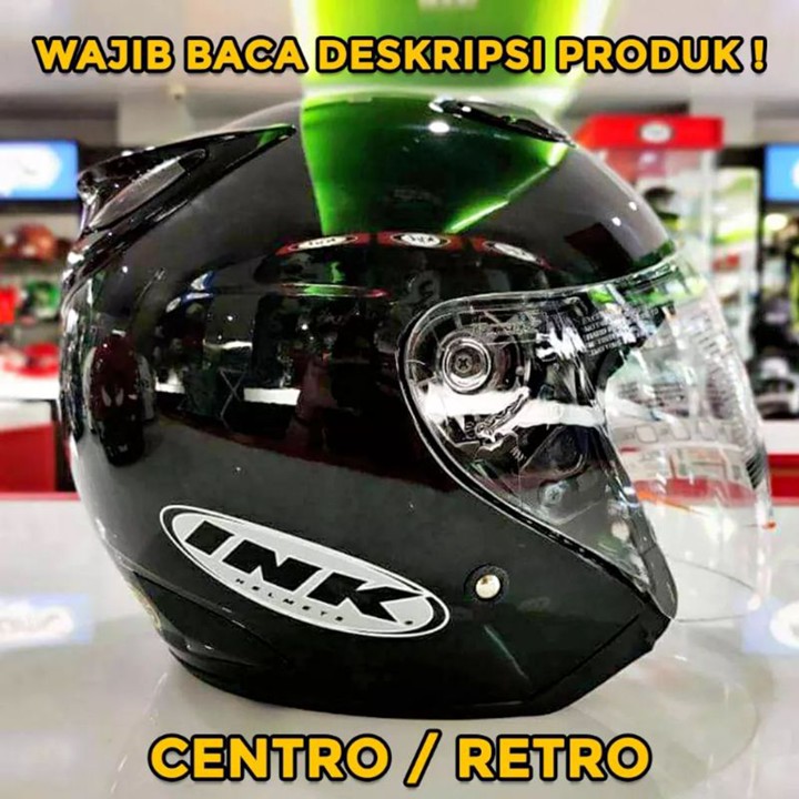 HELM INK CENTRO SNI BUSA TEBAL FREE PAKING KARDUS + BUBLLE WRAP TEBAL