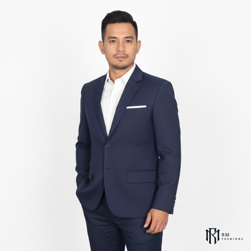 RM Fashions Jas Pria Kerja Kantor Formal