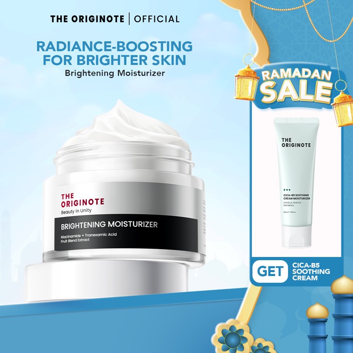 The Originote Brightening Moisturizer - Pelembab Wajah untuk