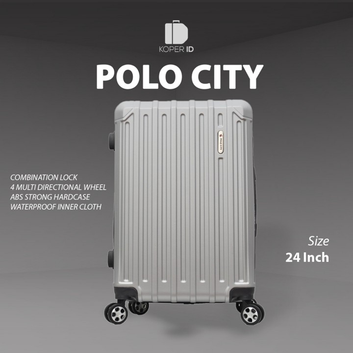 Tas Koper Polo City Hardcase size 24 inch - 073