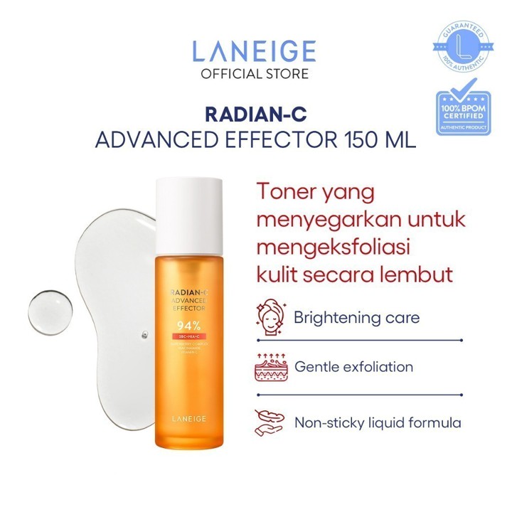 LANEIGE Radian-C Advanced Effector 150ml - First Treatment E