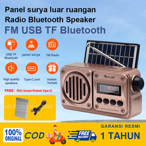 499 radio bluetooth speaker Portable Murottal Mini Radio FM USB radio panel surya TF radio murah