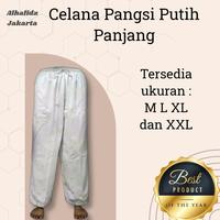 Celana Pangsi Putih Panjang Celana Haji Dan Umroh