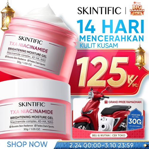 SKINTIFIC - TXA Niacinamide Brightening Cream- Wajah Krim Un