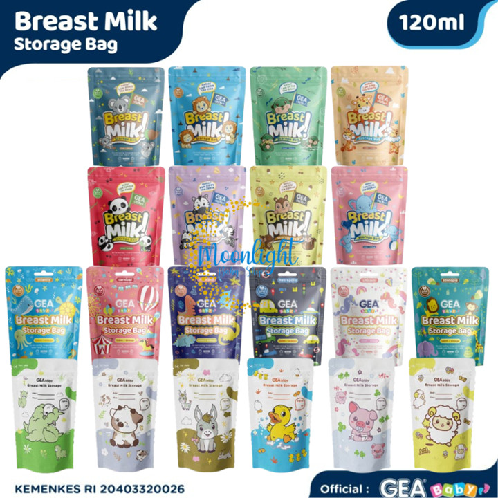 Gea Baby Kantong Asi 120ml GEABABY Milk Bag Storage