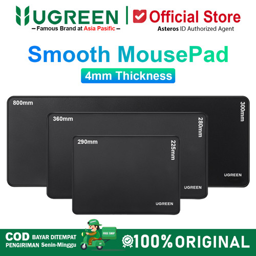 UGREEN Mouse pad Gaming PU Leather Waterproof Anti Slip 90564
