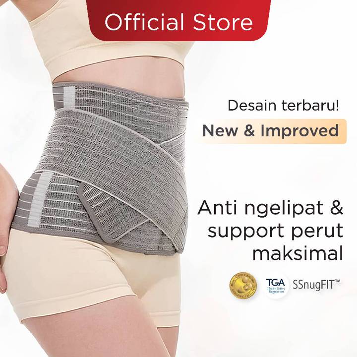 MAMAWAY Standar Medis Internasional | Korset Pelangsing Pasca Melahirkan | FAST SLIM Antibakteri & Aman untuk Caesar