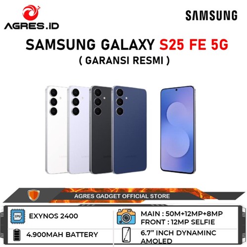 Samsung Galaxy S25 FE 5G 8GB/256GB I 8GB/512GB Garansi Resmi