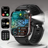 Jam Tangan Pintar Pria Militer Tangguh Original Baru, Jam Ta