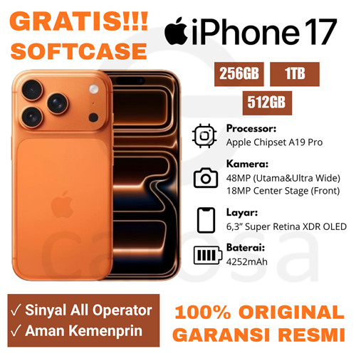 17 pro/pro max 256GB 512GB 1TB 2TB