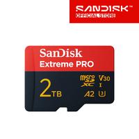 SANDISK Extreme Pro microSDXC 2TB A2 U3 V30 4K UHD - With Ad