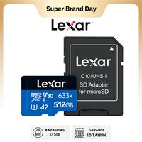 Lexar Microsd High Performance 633x Up to 100Mb/s - 512GB ( 
